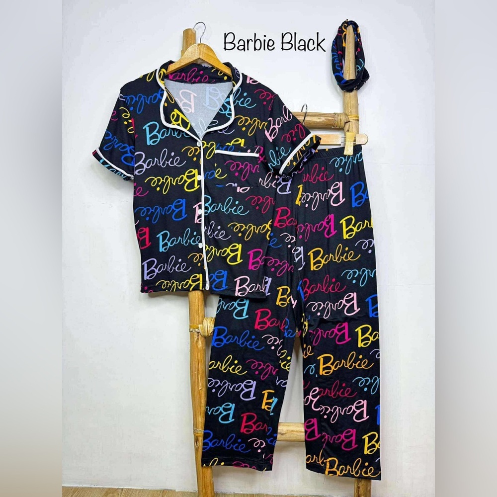 NWOT- Colorful Barbie Pajama Set